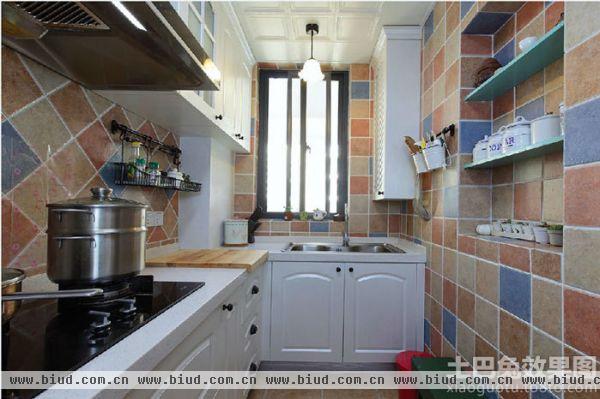 地中海风格室内厨房图片欣赏