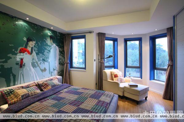 地中海家庭主卧室设计图片