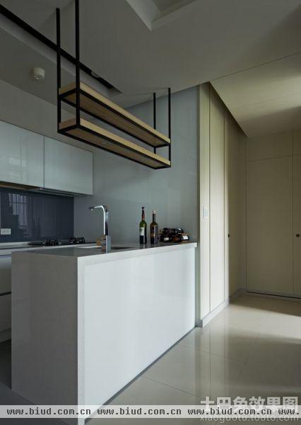 现代家装设计厨房效果图2014