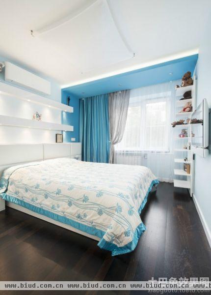 现代家装设计卧室效果图2014