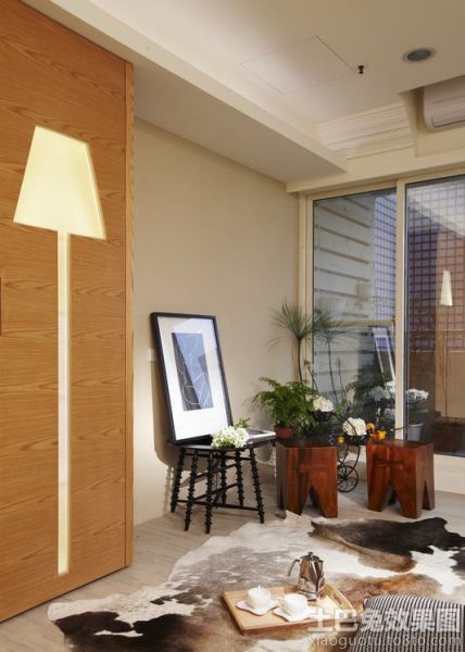 日式公寓风格室内设计效果图
