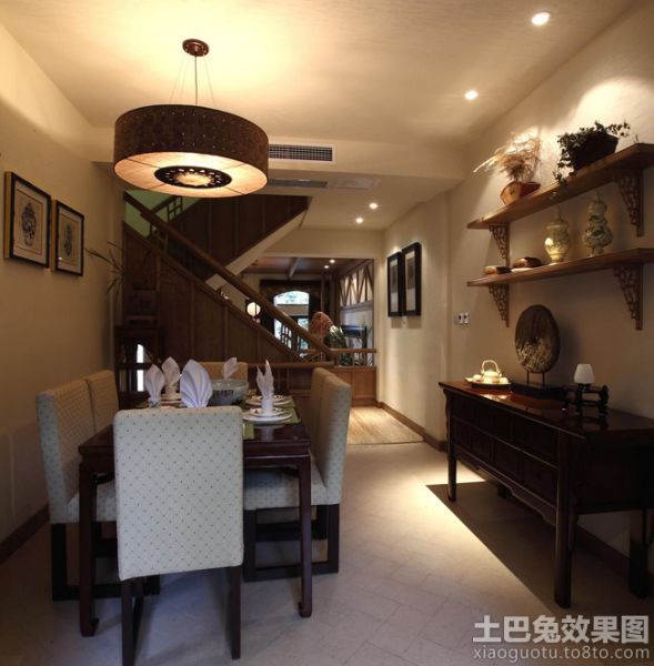 中式公寓设计餐厅图片