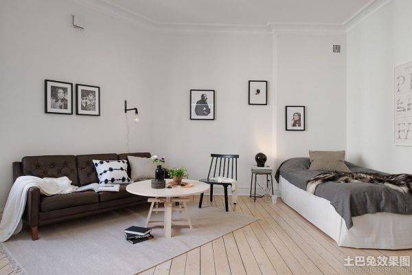 北欧风格公寓设计小卧室图片大全