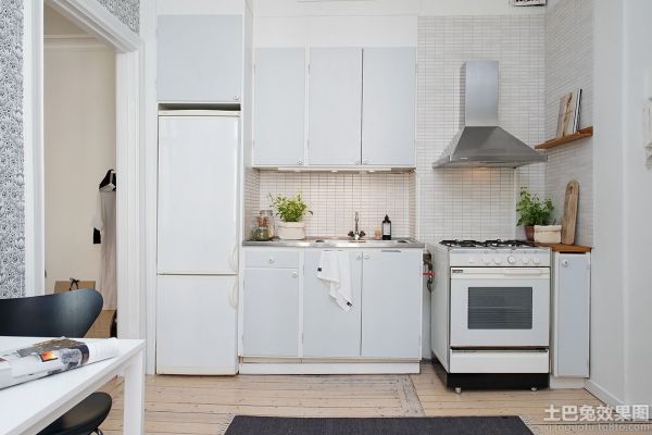 北欧设计厨房图片大全2014