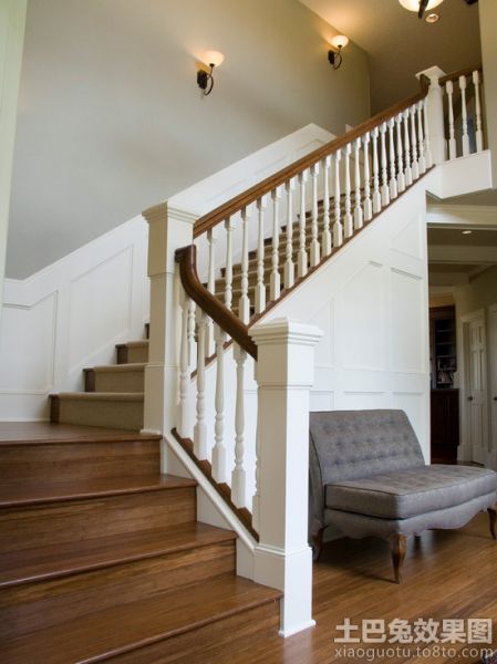 美式家装设计楼梯图片欣赏大全