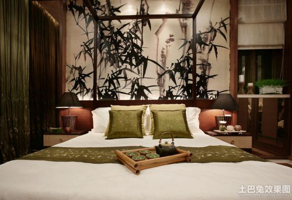 东南亚设计家装卧室效果图