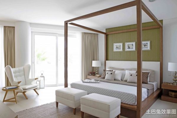 简约东南亚设计卧室图片