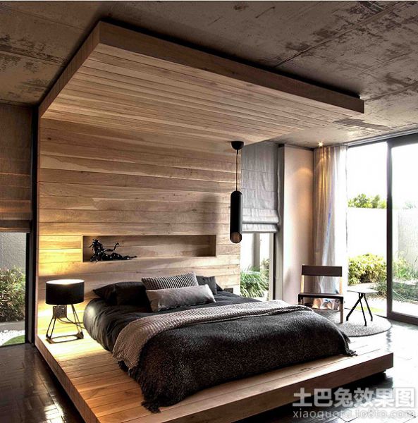 日式设计卧室效果图欣赏