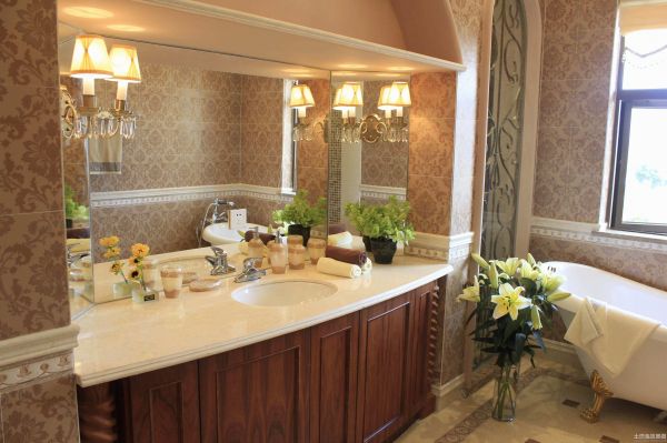 美式家装设计卫生间图片欣赏