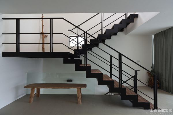 现代日式风格楼梯装修图片