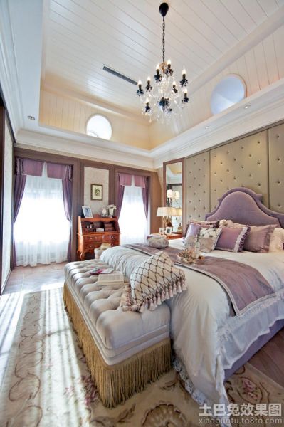 欧式家庭设计时尚卧室图片