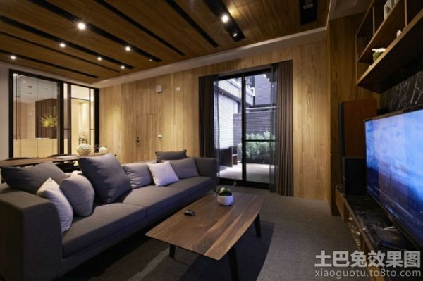 日式家庭客厅设计效果图大全