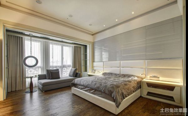 2015现代时尚卧室装修效果图片