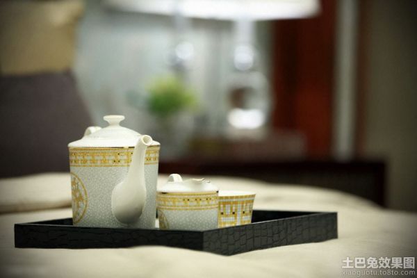现代风格室内茶具图片