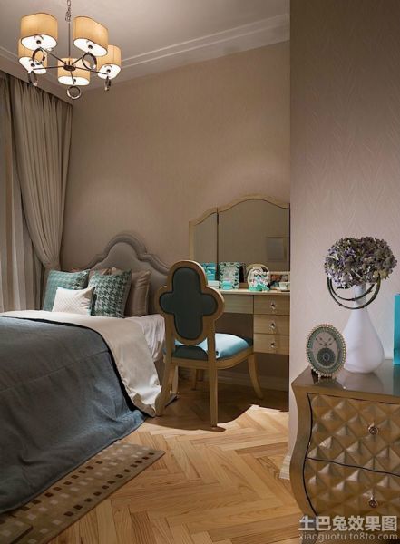 古典欧式单人公寓卧室装修效果图