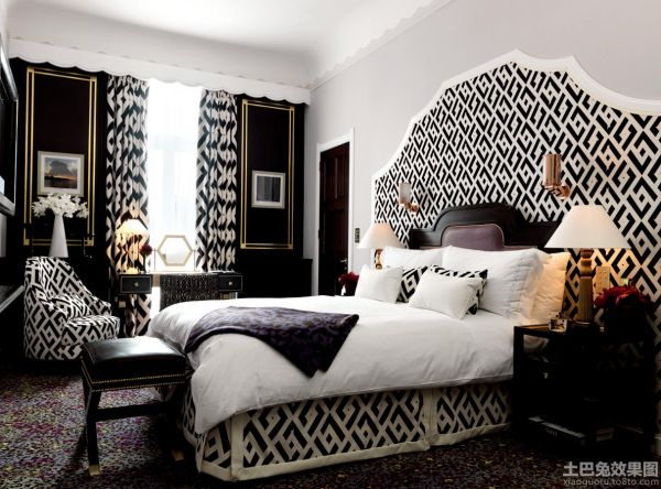 美式家庭设计时尚卧室效果图大全