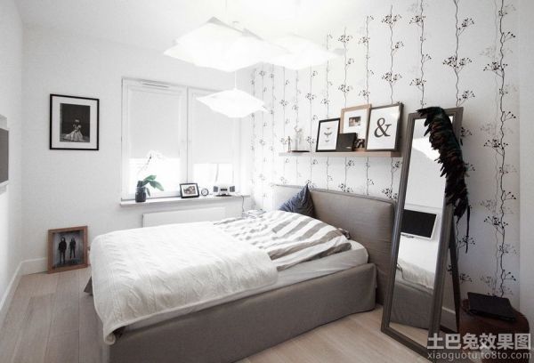 北欧风格设计卧室效果图欣赏大全2015