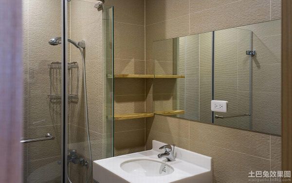 日式风格家居卫生间装修设计图片