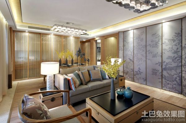中式风装修公寓户型设计图片