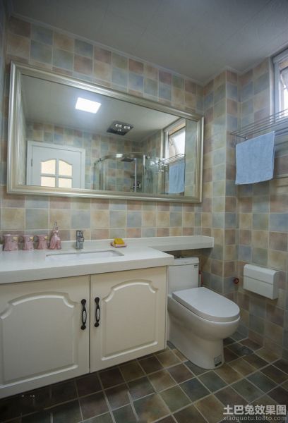 地中海风格整体浴室柜图片大全