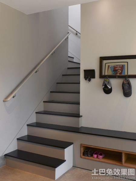 现代设计室内楼梯效果图