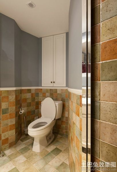 美式风格室内设计卫生间图片