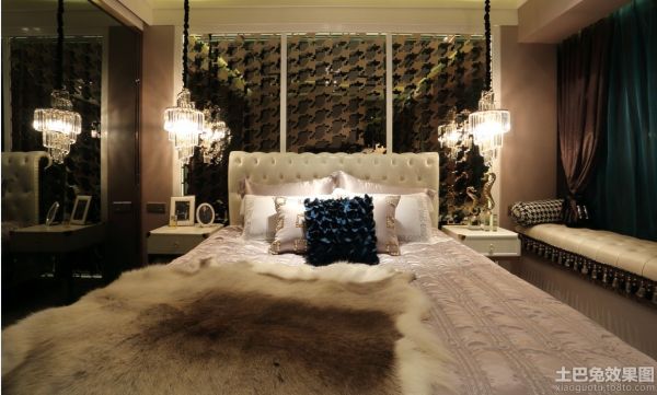 现代家庭设计时尚卧室效果图大全