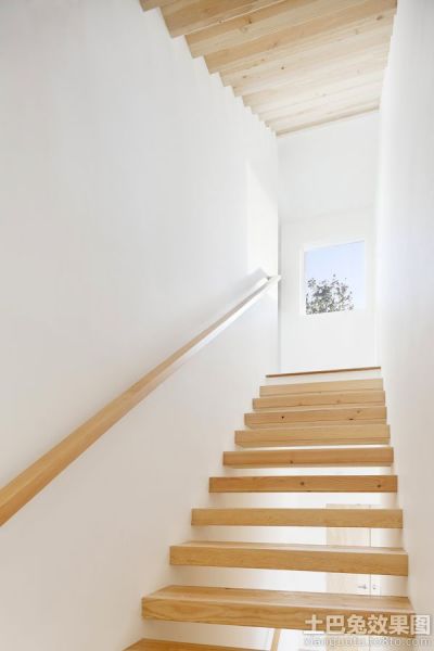 现代简约设计楼梯图片大全2015