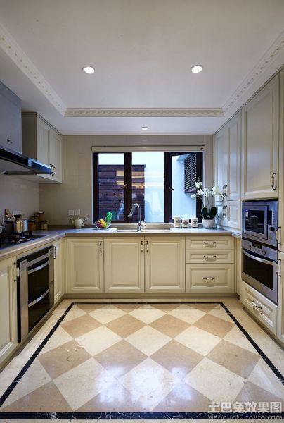 新古典家装厨房设计效果图大全