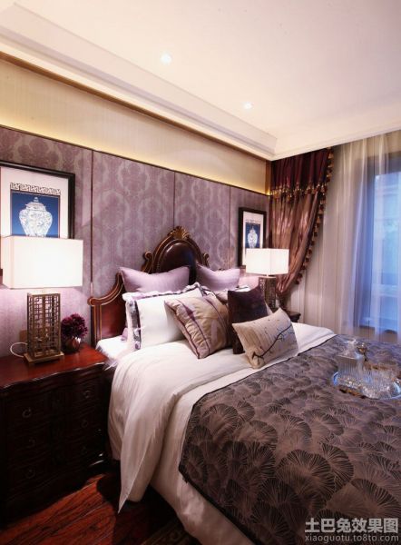 古典美式风格家居卧室图片欣赏