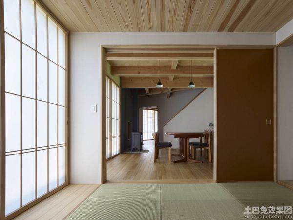 日式家装卧室榻榻米效果图2015