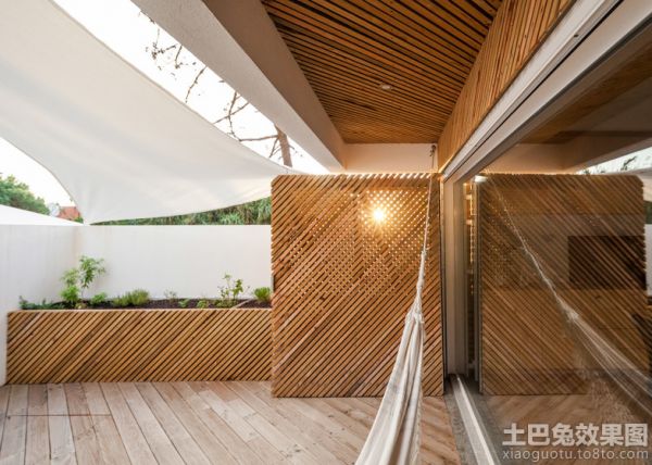 日式精装修设计阳台图片
