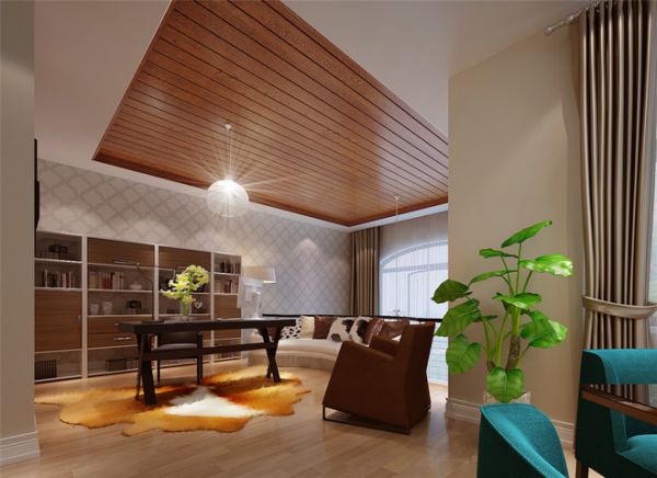 220平别墅现代简约风格装修怀抱自然的现代空间