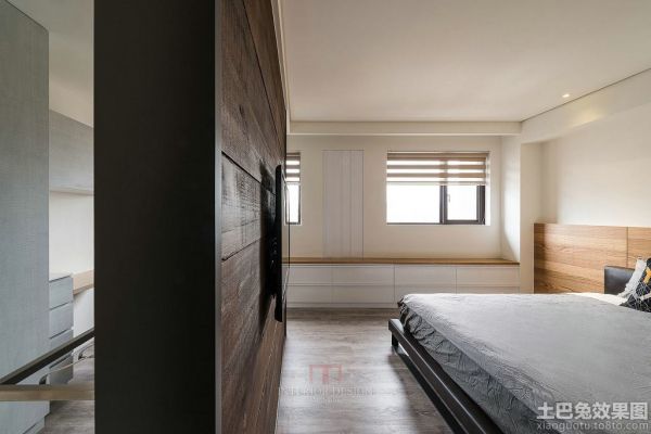 日式家庭设计卧室隔断图片