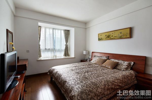 中式家居卧室装修设计图片欣赏