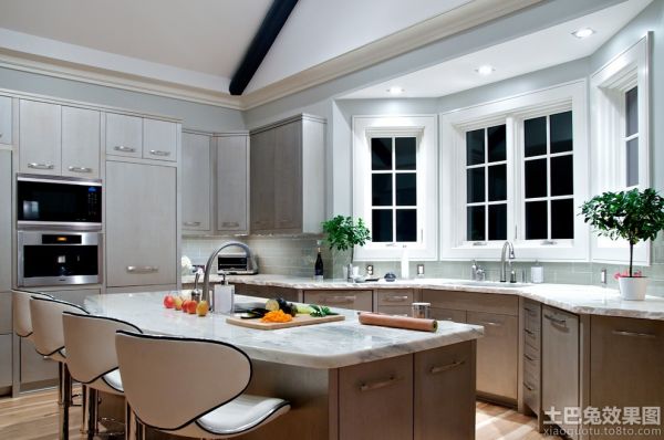 现代家装设计厨房窗户效果图大全