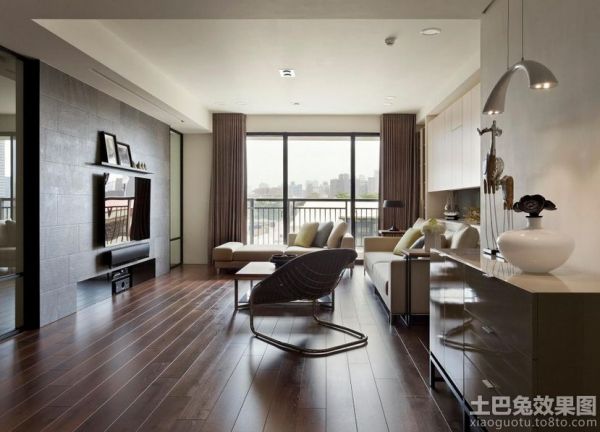 日式风格100平米三居室效果图大全
