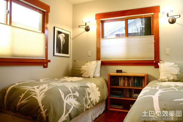 日式装修设计卧室窗户图片