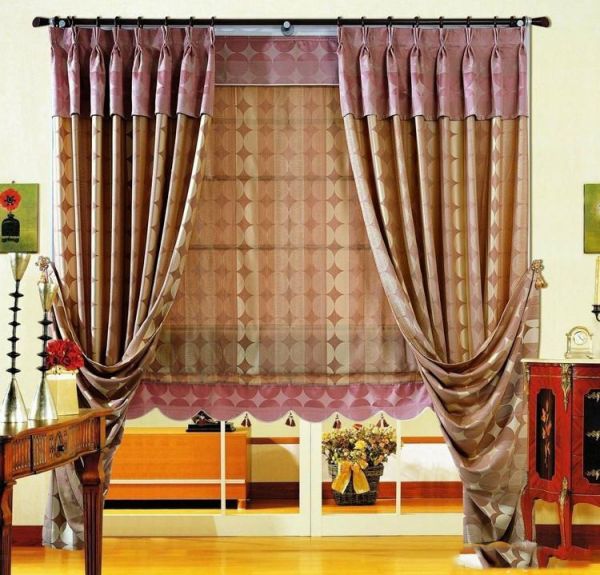 家庭设计室内装饰窗帘图片