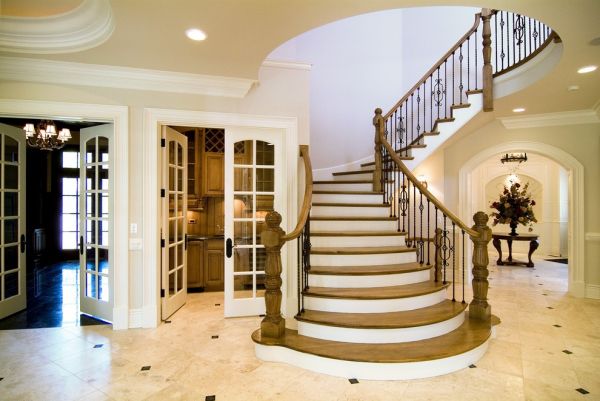 美式设计室内楼梯效果图大全