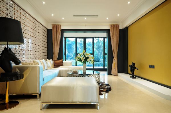 98平米东南亚风格两室两厅户型室内设计