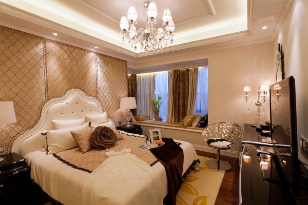 现代古典风格时尚卧室图片