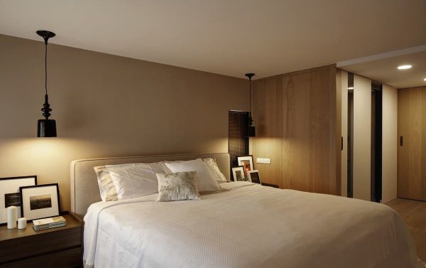 现代时尚设计卧室床头灯具图片