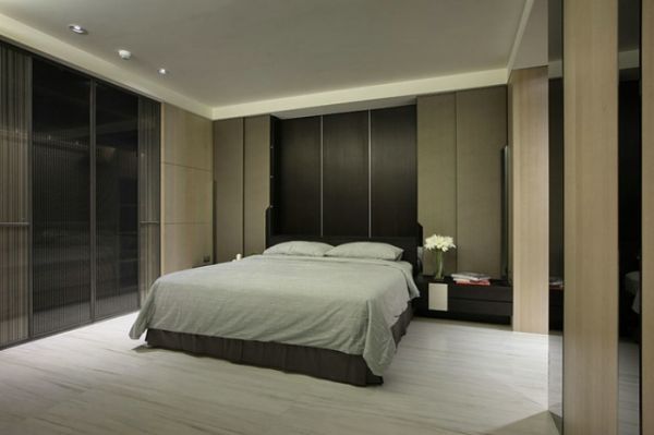 日式现代时尚卧室效果图