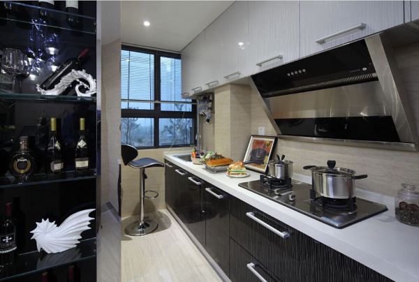 最新现代家居厨房装修图片欣赏