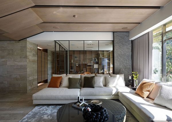现代家庭设计客厅效果图大全2015
