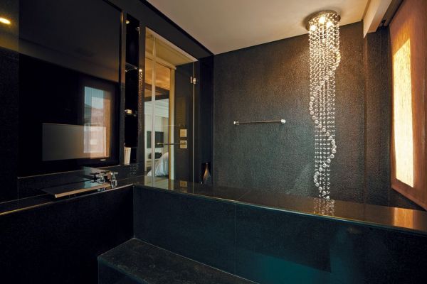 现代浴室装修设计效果图