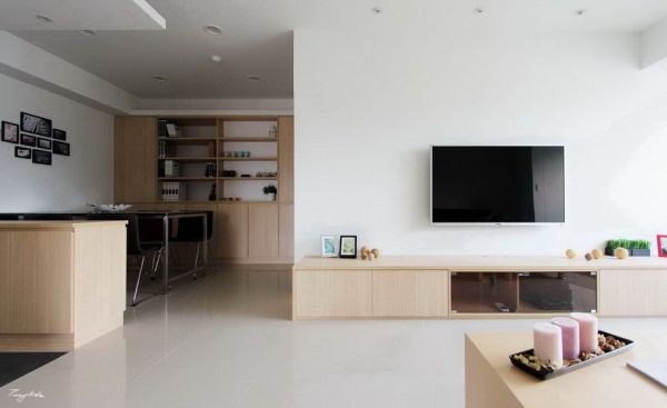 日式一居室装修效果图