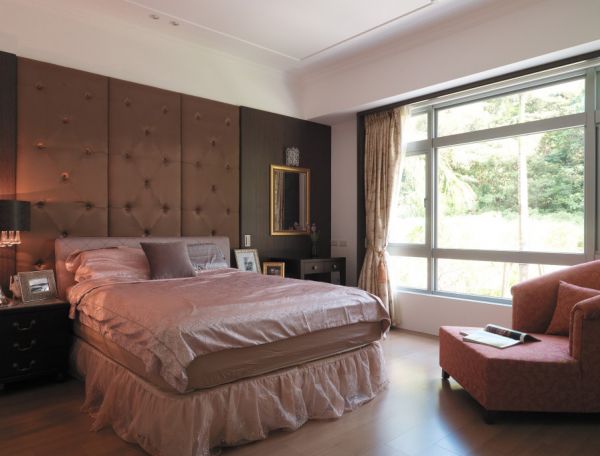 现代古典风格时尚卧室效果图大全