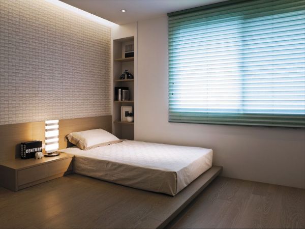 现代简约设计3平米卧室效果图